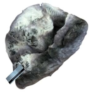 Vintage  Accessories Deadstock Faux Fur Infinity Scarf Wintercore Glam Mob Wife